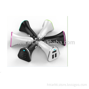 Hot new product for 2015 output DC 5V 5.2A 3 ports usb car charger for iphone